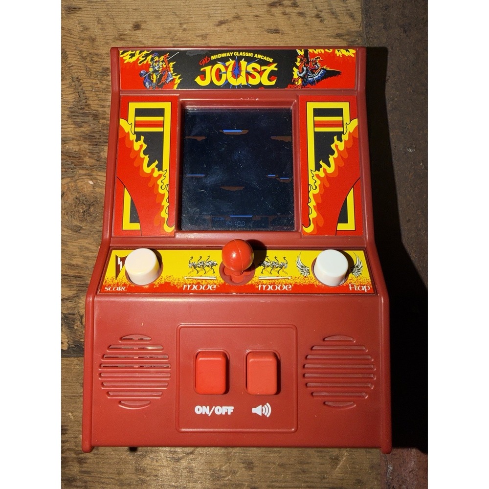 VTG Joust Mini Midway Classic Arcade Machine Handheld Video Game Retro WORKS